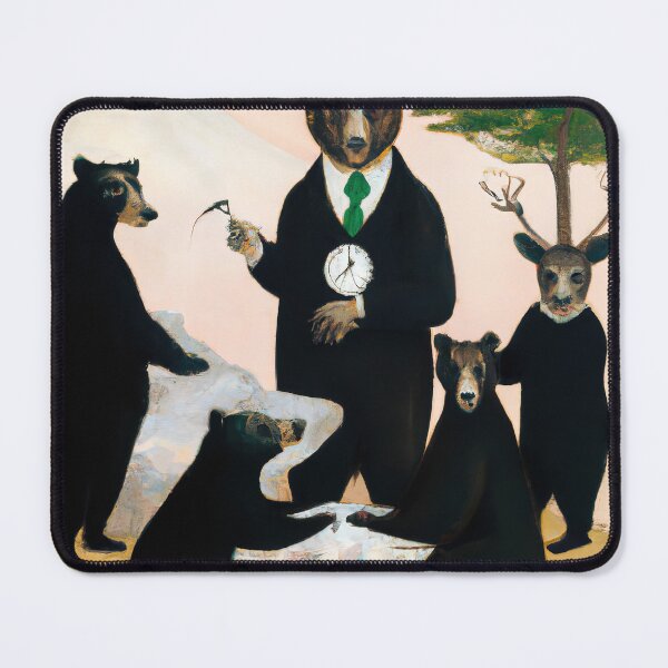 Item preview, Bears in high society, Salvador Dali designed and sold by ArtifAI.