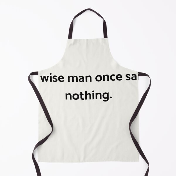 Item preview, Awise man once said nothing. Buddha, quote sticker designed and sold by Chill-designz.