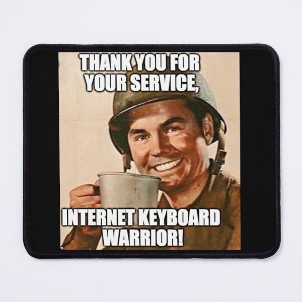 Item preview, KEYBOARD WARRIOR designed and sold by THE AMERICAN TEEVANGELIST.