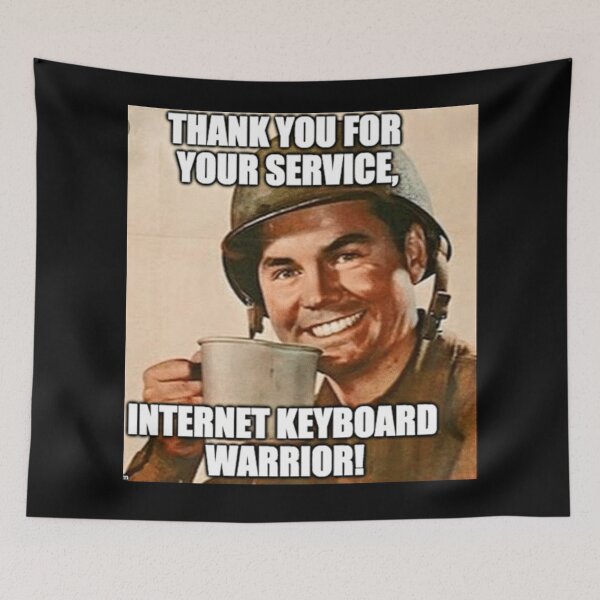 Item preview, KEYBOARD WARRIOR designed and sold by THE AMERICAN TEEVANGELIST.