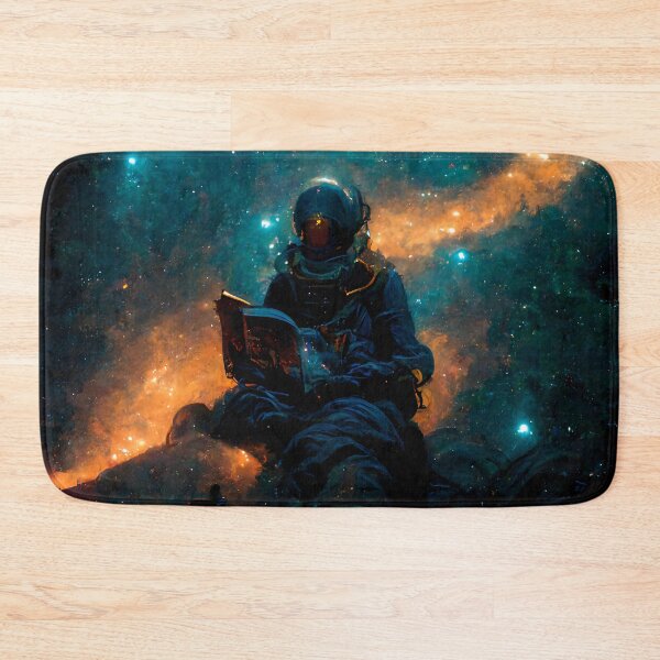 Item preview, Astronaut reading in deep space designed and sold by Gabriele Marcucci.