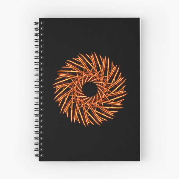 Item preview, Fire mandala, abstract art designed and sold by Meo Design.
