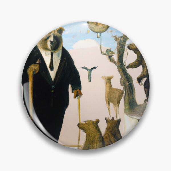 Item preview, Bears in high society, Salvador Dali designed and sold by ArtifAI.