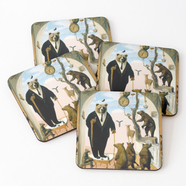 Item preview, Bears in high society, Salvador Dali designed and sold by ArtifAI.