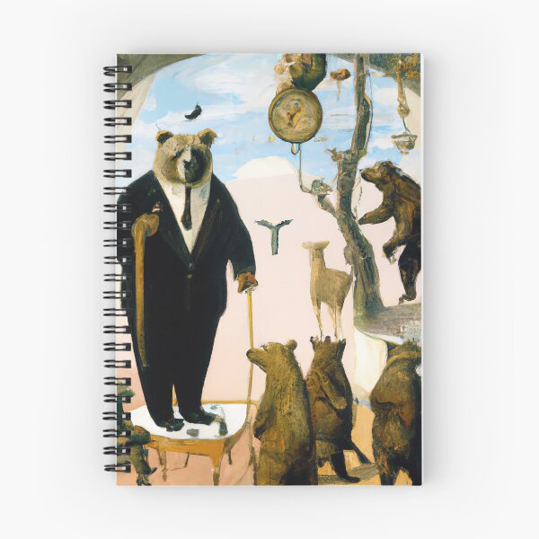 Item preview, Bears in high society, Salvador Dali designed and sold by ArtifAI.
