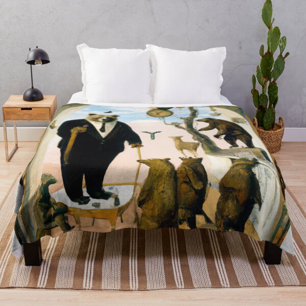 Item preview, Bears in high society, Salvador Dali designed and sold by ArtifAI.