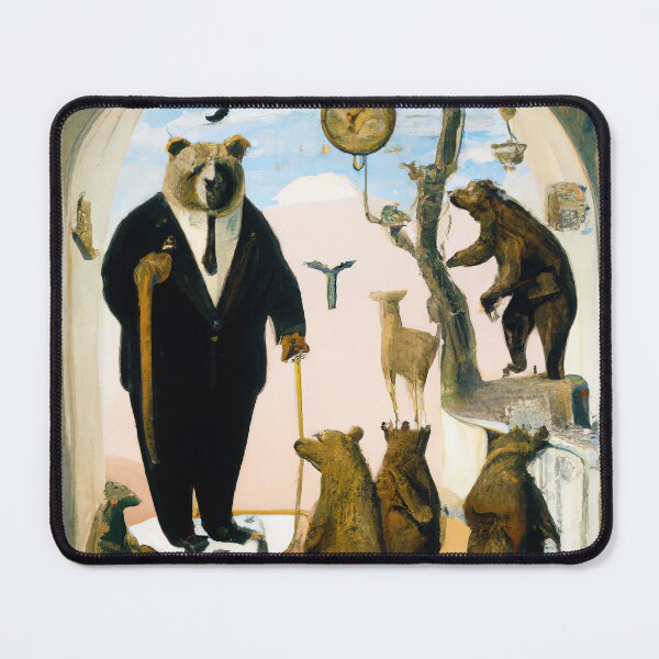 Item preview, Bears in high society, Salvador Dali designed and sold by ArtifAI.
