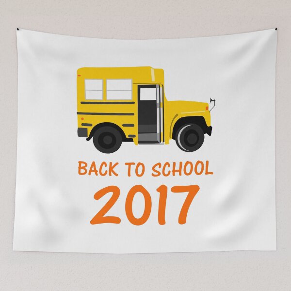 Item preview, Back to School 2017 School Bus designed and sold by evisionarts.