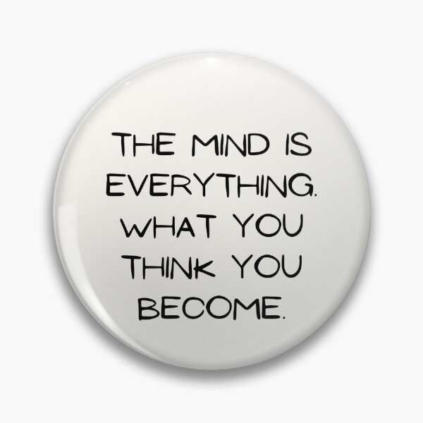 Item preview, The mind is everything. Buddha, quote sticker designed and sold by Chill-designz.