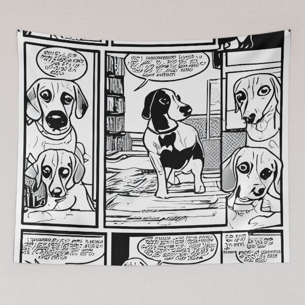 Item preview, Beagle comic book strip designed and sold by RTrivella.