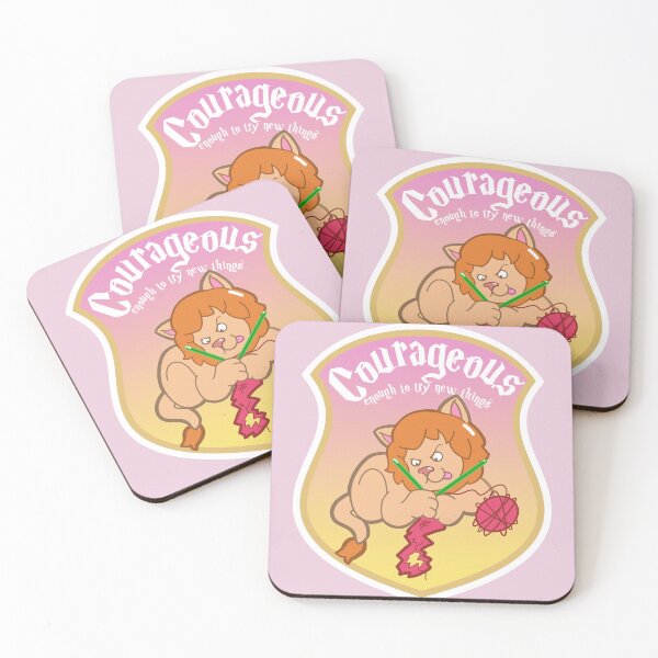 Item preview, Kawaii Magic School Courage Crest designed and sold by nirelle.