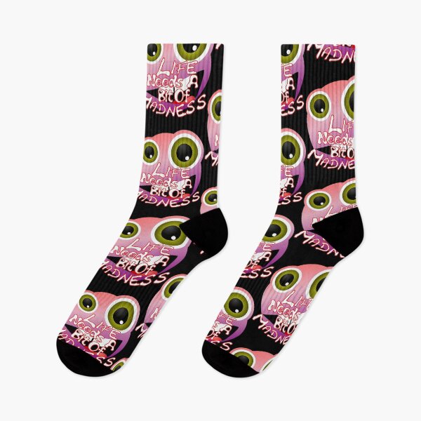 Item preview, Life Needs A Bit Of Madness Crazy Smiley Face Hilarious Crazy Funny Saying designed and sold by Sonatablue.