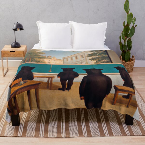 Item preview, Bears at school, Rene Magritte designed and sold by ArtifAI.