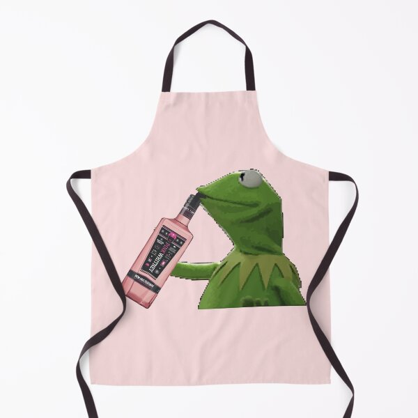 Item preview, Kermit sipping pink whitney designed and sold by etsymerch.