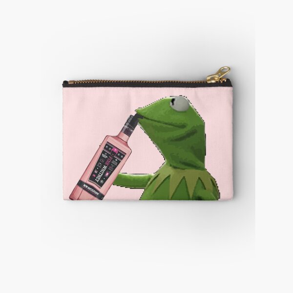 Item preview, Kermit sipping pink whitney designed and sold by etsymerch.