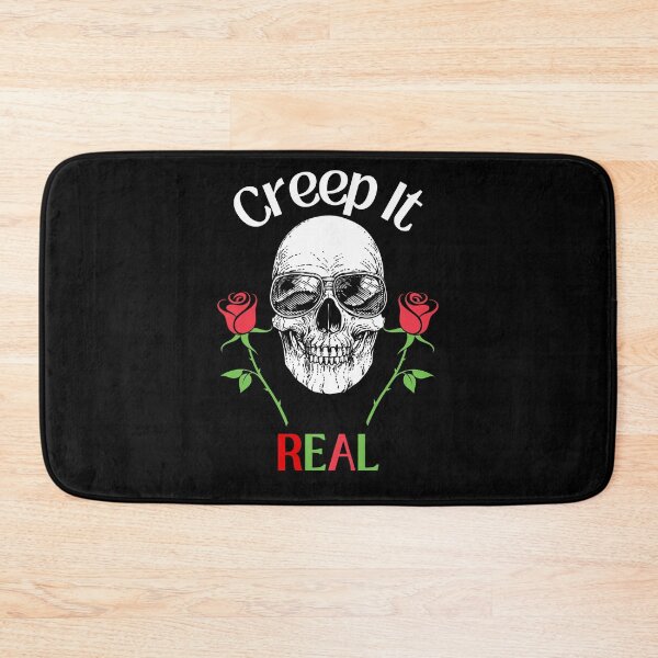 Item preview, Creep It Real Skull Aviator Sunglasses Retro Red Roses designed and sold by OutdoorsZee1.
