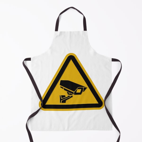 Item preview, CCTV Sign embossed designed and sold by pictapix.