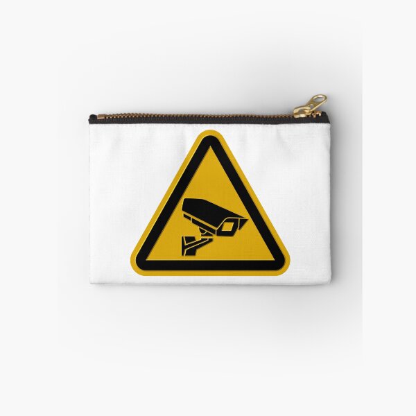 Artikelvorschau, CCTV-Schild geprägt entworfen und verkauft von pictapix.