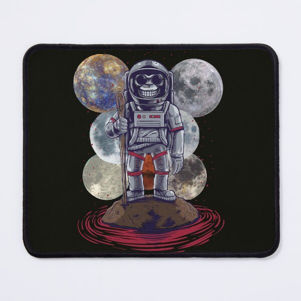 Item preview, Monkey Astronaut Exploring Space designed and sold by ArtOfStars.