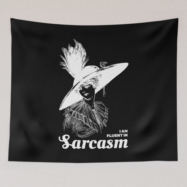 Item preview, I am fluent in sarcasm designed and sold by absolutdesign.