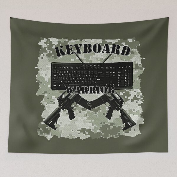 Item preview,  KEYBOARD WARRIOR designed and sold by THE AMERICAN TEEVANGELIST.
