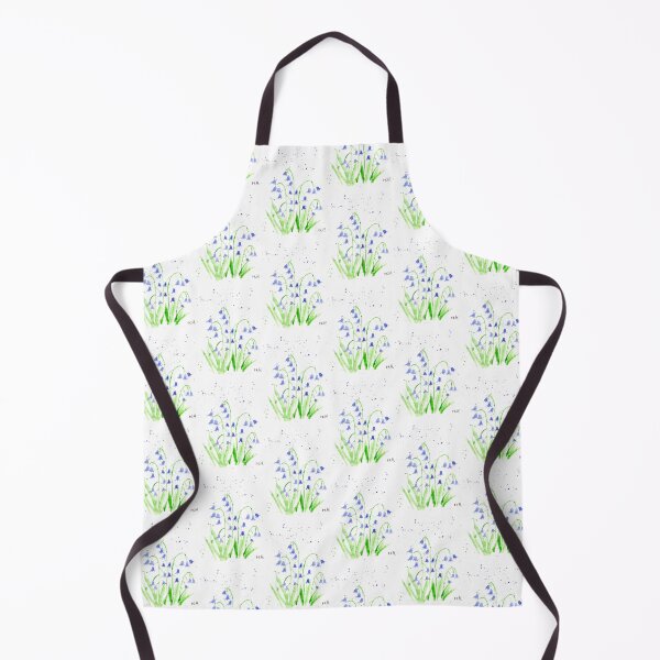 Item preview, Bluebells flowers watercolour painting designed and sold by Monika Howarth.
