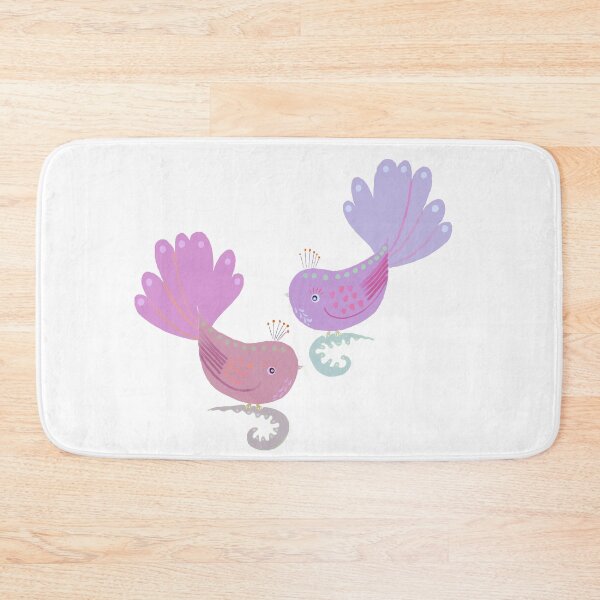 Item preview, Purple and pinks Fairytale Style Birds designed and sold by LynseysArtShop.