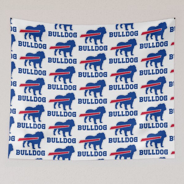 Item preview, Buffalo Bills English Bulldog designed and sold by samicappola.
