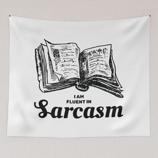 Item preview, I am fluent in sarcasm designed and sold by absolutdesign.