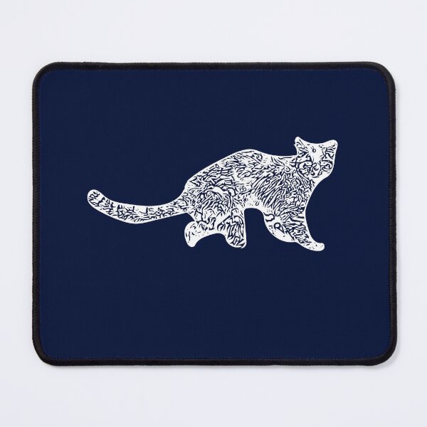 Item preview, An Andean Mountain Cat White Design Painting Print designed and sold by designsasstultd.