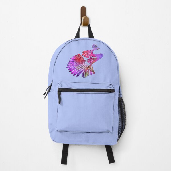 Artikelvorschau, Stolz wie ein Pfau - Buntes Rosa und Lila entworfen und verkauft von LaRoach Digital Arts.