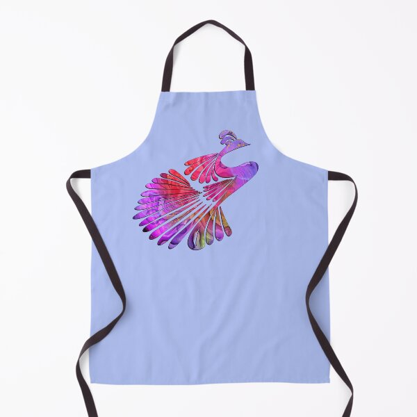 Artikelvorschau, Stolz wie ein Pfau - Buntes Rosa und Lila entworfen und verkauft von LaRoach Digital Arts.