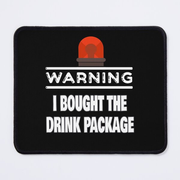 Item preview, Warning I Bought The Drink Package Funny Cruise Boat Great Adult Cruise Gift designed and sold by Countrysmart.