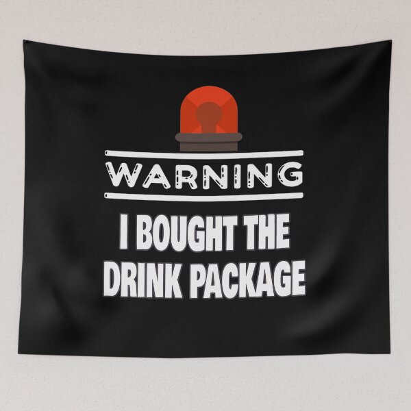 Item preview, Warning I Bought The Drink Package Funny Cruise Boat Great Adult Cruise Gift designed and sold by Countrysmart.