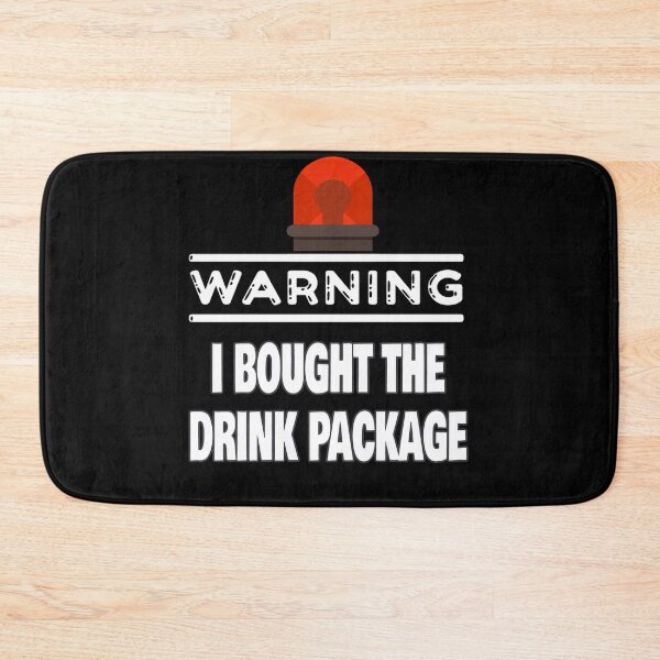Item preview, Warning I Bought The Drink Package Funny Cruise Boat Great Adult Cruise Gift designed and sold by Countrysmart.