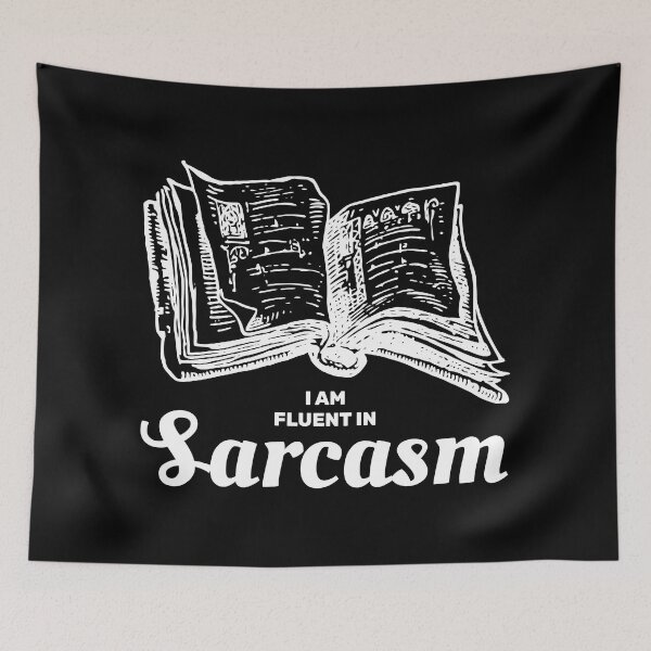 Item preview, I am fluent in sarcasm designed and sold by absolutdesign.