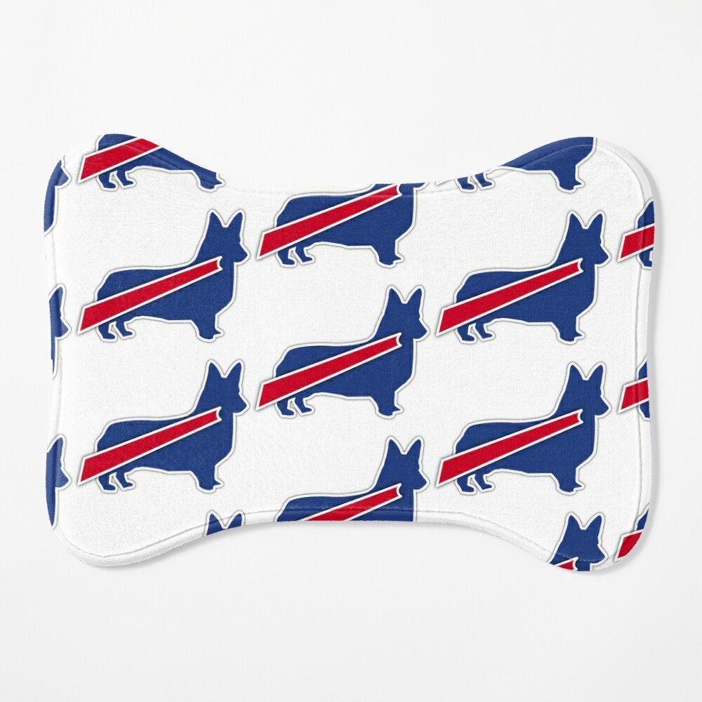 Buffalo Bills Corgi Sticker for Sale by samicappola