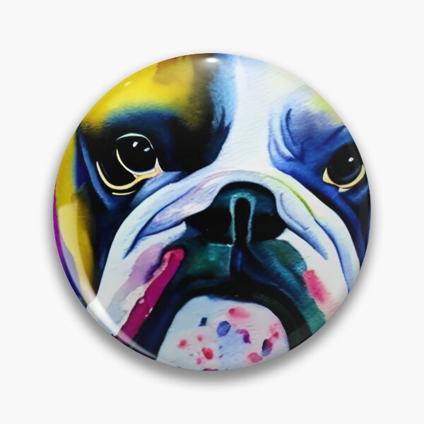 Item preview, Colourful British Bulldog designed and sold by RTrivella.