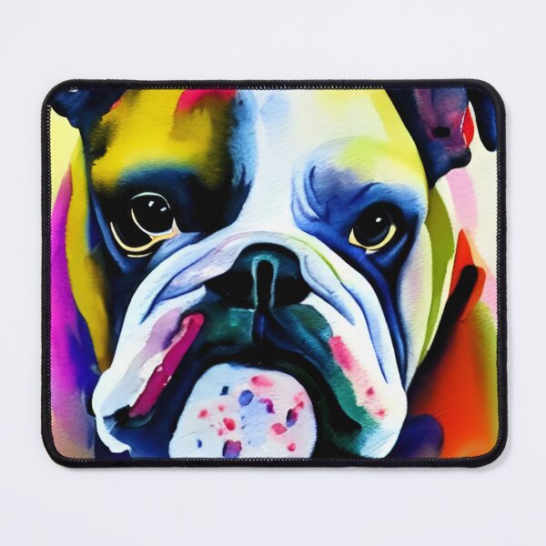 Item preview, Colourful British Bulldog designed and sold by RTrivella.