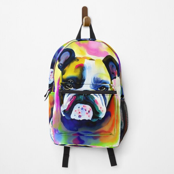 Item preview, Colourful British Bulldog designed and sold by RTrivella.