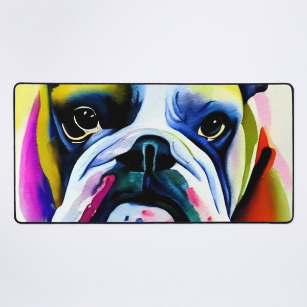 Item preview, Colourful British Bulldog designed and sold by RTrivella.