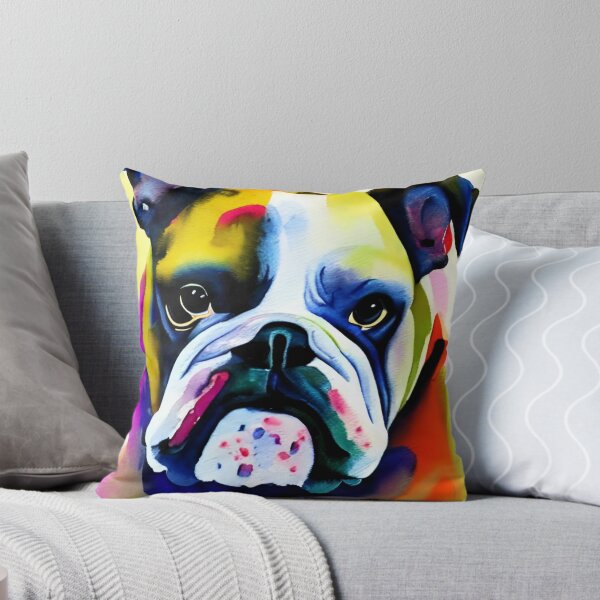 Item preview, Colourful British Bulldog designed and sold by RTrivella.
