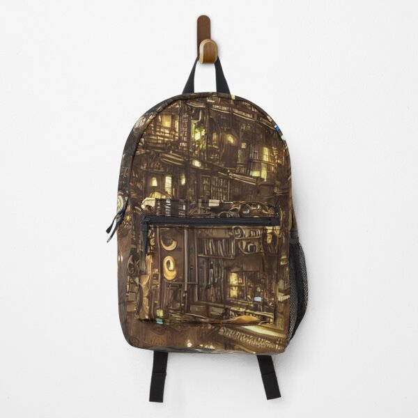 Item preview, Steampunk City Cyberpunk designed and sold by Art-of-AI.
