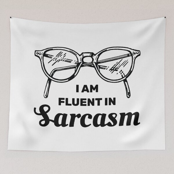 Item preview, I am fluent in sarcasm designed and sold by absolutdesign.