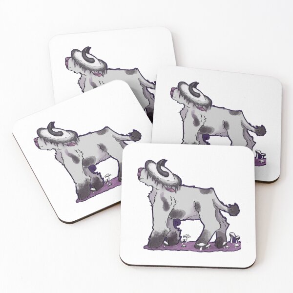 Item preview, Inky moo designed and sold by Morbidcorvidart.