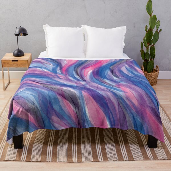 Item preview, Blue Pink Purple Swirl designed and sold by Alexandria Levin.