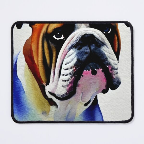 Item preview, Colourful British Bulldog designed and sold by RTrivella.