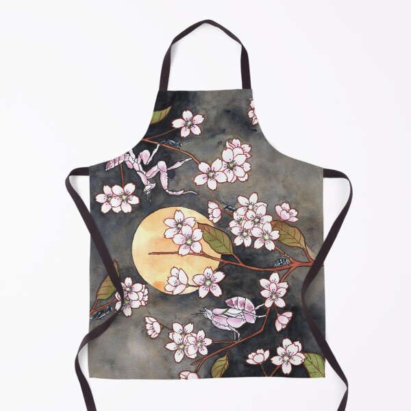 Item preview, Praying Mantis and Cherry Blossoms designed and sold by MarkADArt.