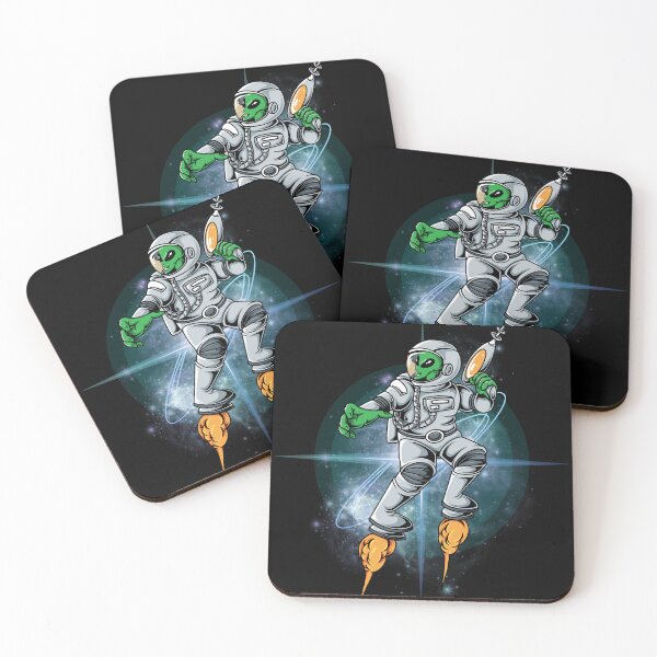 Item preview, Alien Astronaut In Space designed and sold by ArtOfStars.
