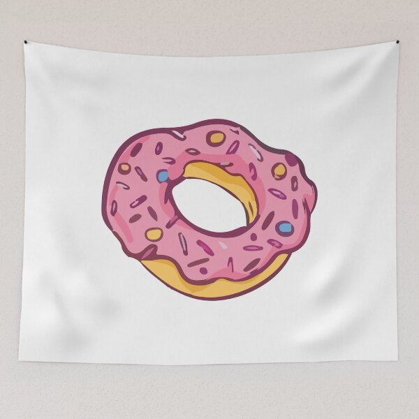 Item preview, pink donut, funny gift, gift for kids, mom,cat,girls designed and sold by Targaryen2022.